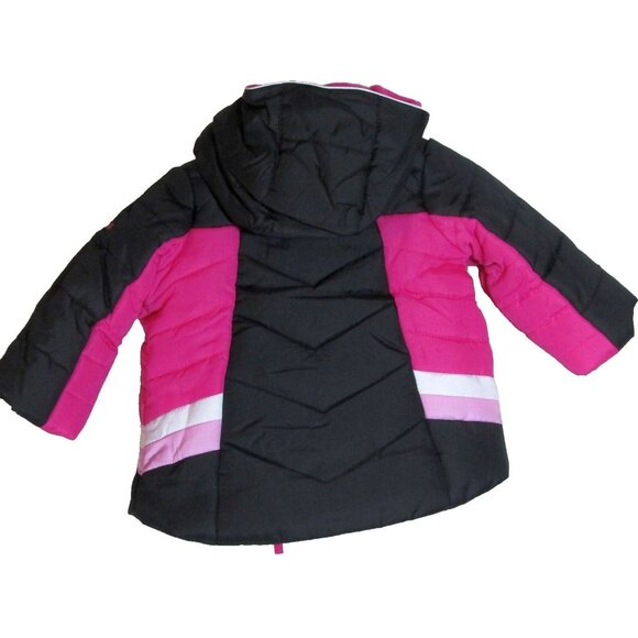 Pacific Trail Girls 2 pc Snowsuit Bibs Pants and Jacket Coat 12 Months New - Picture 4 of 6